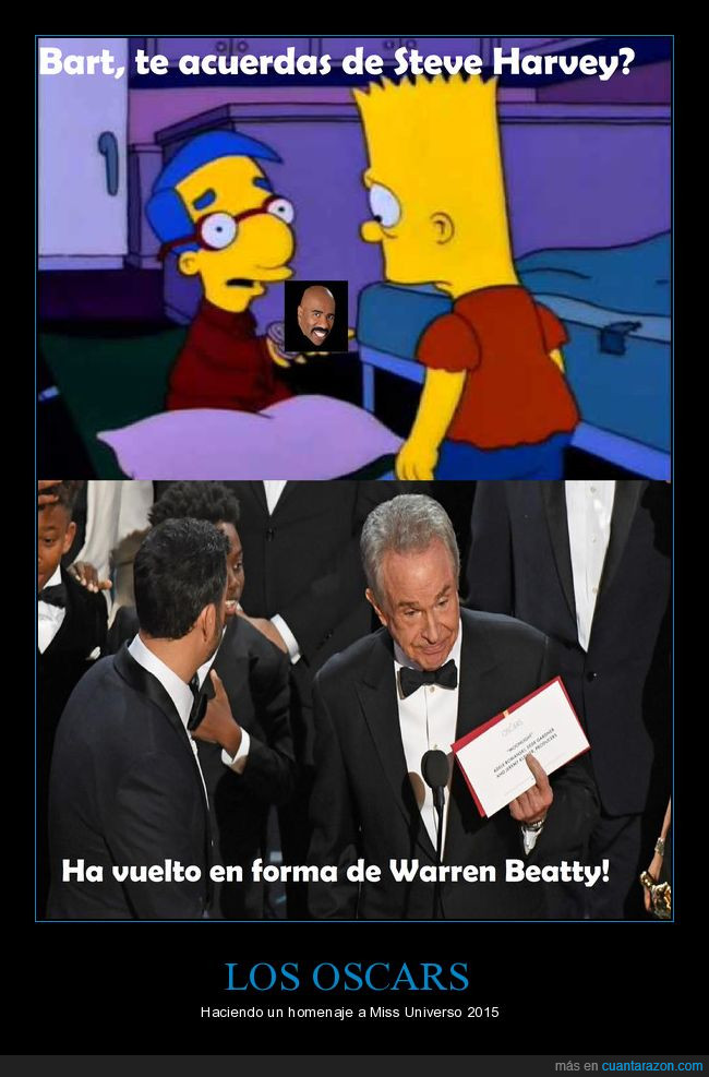 Steve Harvey,Warren Beatty,Oscars